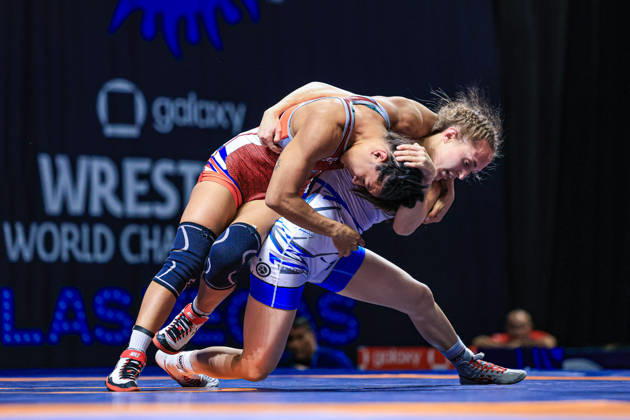 U23 World Championships, 50 kg Open Weight: Aida Kerymova (UKR) defeated Yorlenis Milagros Moran Sanchez (PAN) Copyright: xAmirrezaxAliasgarix Kadir Caliskan United World Wr