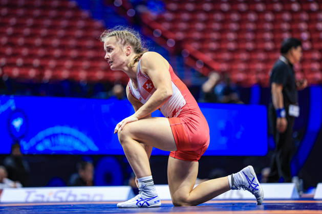 U23 World Championships, 50 kg, Women s Weight Class: Svenja Jungo (SUI) Copyright: xAmirrezaxAliasgarix Kadir Caliskan United World Wr