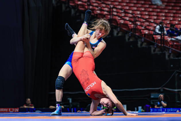 U23 World Championships, 55 kg, WW: Everest Shea Leydecker (USA) def. Mihaela Samoil (MDA) Copyright: xAmirrezaxAliasgarix Kadir Caliskan United World Wr