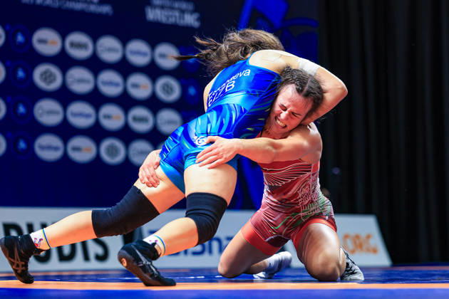 U23 World Championships, 55 kg Open Weight: Gerda Terek (HUN) def. Ulmeken Esenbaeva (UZB) Copyright: xAmirrezaxAliasgarix Kadir Caliskan United World Wr