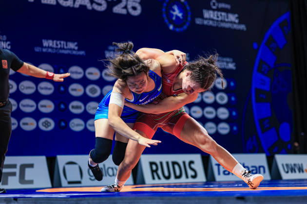 U23 World Championships, 55 kg Open Weight: Gerda Terek (HUN) def. Ulmeken Esenbaeva (UZB) Copyright: xAmirrezaxAliasgarix Kadir Caliskan United World Wr
