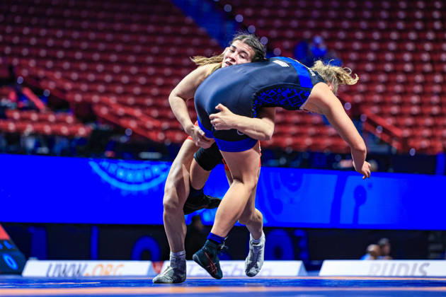 U23 World Championships, 59 kg, Women s Weight Class: Camila Agustina Amarilla (ARG) defeated Marta Hetmanava (BLR) Copyright: xAmirrezaxAliasgarix Kadir Caliskan United World Wr