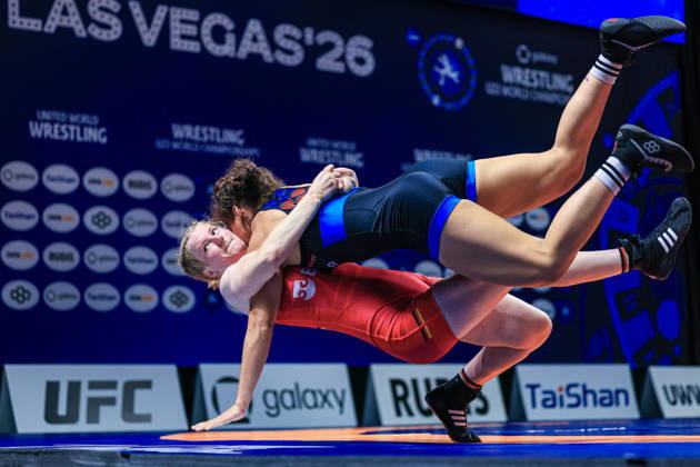U23 World Championships, 68 kg, WW: Gilbery Josefina Garcia Franco (VEN) def. Sophia Schaefle (GER) Copyright: xAmirrezaxAliasgarix Kadir Caliskan United World Wr