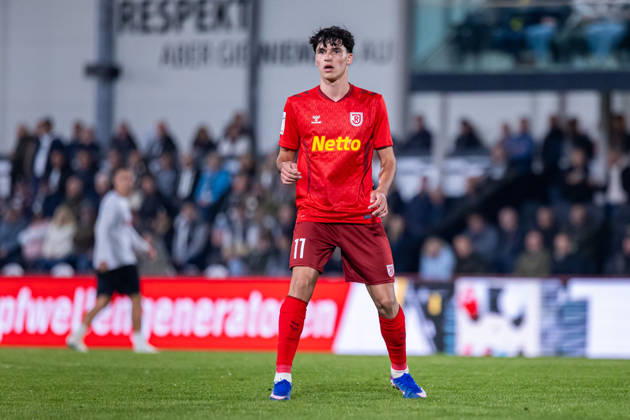 Marco Woerner, SSV Jahn Regensburg, 11 GER, SC Verl vs. SSV Jahn Regensburg, Soccer, 3rd Division, Matchday 9, 2026–2027 Season, October 14, 2026 DFL regulations prohibit any use of photographs as image sequences and or quasi-video GER, SC Verl vs. SSV Jahn Regensburg, Soccer, 3rd League, Matchday 9, 2026–2027 season, October 14, 2026, Verl Copyright: xEibner-Pressefoto JanxRollingerx EP_JSK