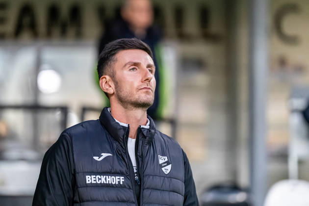 Orest Shala, Head Coach (GER), SC Verl vs. SSV Jahn Regensburg, Soccer, 3rd Division, Matchday 9, 2026–2027 Season, October 14, 2026 DFL regulations prohibit the use of photographs as image sequences and or quasi-video GER, SC Verl vs. SSV Jahn Regensburg, Soccer, 3rd Division, Matchday 9, 2026–2027 season, October 14, 2026, Verl Copyright: xEibner-Pressefoto JanxRollingerx EP_JSK