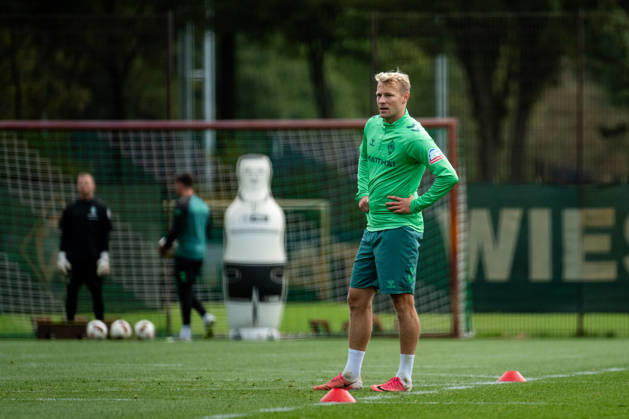 October 13, 2026, GER, Soccer, Men s, 1. Bundesliga, 2026–2027 Season, Practice, SV Werder Bremen, Marco Grüll, Werder Bremen, 17, Bremen Training Facility, Weserstadion, Bremen, Germany Copyright: xNordphoto Memmlerx