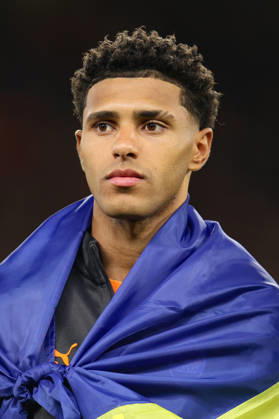LONDON, ENGLAND - OCTOBER 14: Vinicius Tobias of Shakhtar Donetsk during the UEFA Champions League 2026 27 League Phase MD2 match between FC Shakhtar Donetsk and AEK Athens at Stamford Bridge on October 14, 2026 in London, England. Copyright: xMBxMediax