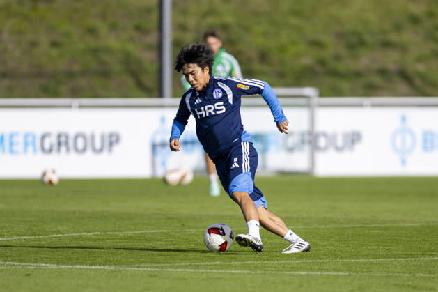 October 15, 2026, Soccer, FC Schalke 04 Training Satoshi Tanaka FC Schalke 04 Training Individually Gelsenkirchen FC Schalke 04 Training Facility North Rhine-Westphalia, Germany xRHR PHOTO YYx Copyright: RHR-FOTOx RHR-FOTO YY