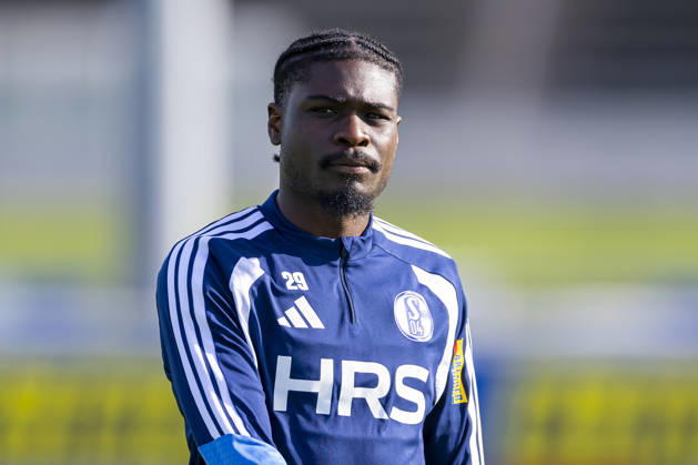 October 15, 2026, Soccer, FC Schalke 04 Junior Training, Dina Ebimbe, FC Schalke 04, Gelsenkirchen, FC Schalke 04 Training Facility, North Rhine-Westphalia, Germany, xRHR, PHOTO YYx Copyright: RHR-FOTOx RHR-FOTO YY