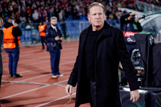 Football - UEFA Conference League - Round 1 - PFC CSKA Sofia - AS Monaco - 15.10.2026 Markus Gisdol, Head Coach of PFC CSKA Sofia during UEFA Conference League - Round 1 match between PFC CSKA Sofia and AS Monaco at Vasil Levski Stadium in Sofia, Bulgaria, on October 15th, 2026 in Sofia, Bulgaria. Bulgaria Copyright: xYulianxTodorovx
