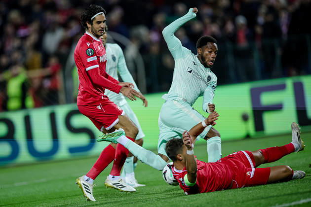 Football - UEFA Conference League - Round 1 - PFC CSKA Sofia - AS Monaco - 15.10.2026 Ansu Fati, 31 of AS Monaco FC during UEFA Conference League - Round 1 match between PFC CSKA Sofia and AS Monaco at Vasil Levski Stadium in Sofia, Bulgaria, on October 15th, 2026 in Sofia, Bulgaria. Bulgaria Copyright: xYulianxTodorovx