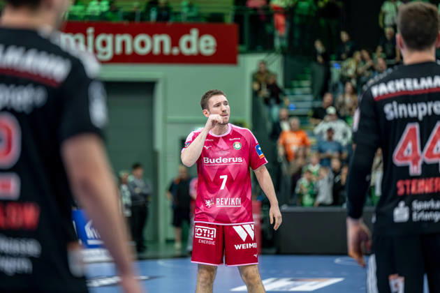 OPEL Handball Bundesliga: HSG Wetzlar vs. HC Erlangen, 15-10-26; Dominik Mappes (HSG Wetzlar), 7; OPEL Handball Bundesliga: HSG Wetzlar vs. HC Erlangen, Wetzlar, 15-10-26 Copyright: xBEAUTIFULxSPORTS Roeczeyx