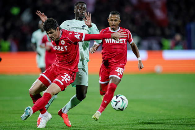Football - UEFA Conference League - Round 1 - PFC CSKA Sofia - AS Monaco - 15.10.2026 Facundo Rodriguez, 32 of PFC CSKA Sofia during UEFA Conference League - Round 1 match between PFC CSKA Sofia and AS Monaco at Vasil Levski Stadium in Sofia, Bulgaria, on October 15th, 2026 in Sofia, Bulgaria. Bulgaria Copyright: xYulianxTodorovx