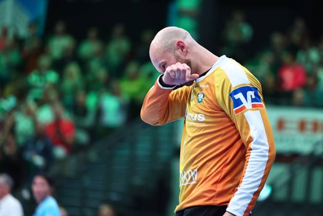 Bart Ravensbergen, HSG Wetzlar, is disappointed. GER, HSG Wetzlar vs. HC Erlangen, Handball, Opel Handball Bundesliga, Matchday 9, 2026–2027 Season, October 15, 2026 GER, HSG Wetzlar vs. HC Erlangen, Handball, Opel Handball Bundesliga, Matchday 9, 2026–2027 season, October 15, 2026 Wetzlar Copyright: xEibner-Pressefoto RenexWeissx EP_RWS