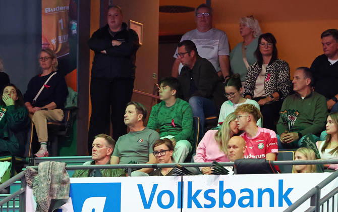 October 15, 2026, xovx, Opel Handball Bundesliga, HSG Wetzlar vs. HC Erlangen, National Team Coach Alfred Gislason, Germany, at the Buderus Arena in Wetzlar, Buderus Arena, Hesse, Germany, DE