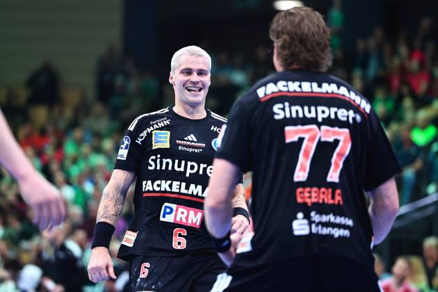 Marek Nissen, HC Erlangen, 06, is looking forward to GER, HSG Wetzlar vs. HC Erlangen, Handball, Opel Handball Bundesliga, Matchday 9, 2026–2027 season, October 15, 2026, GER, HSG Wetzlar vs. HC Erlangen, Handball, Opel Handball Bundesliga, Matchday 9, 2026–2027 season, October 15, 2026, Wetzlar Copyright: xEibner-Pressefoto RenexWeissx EP_RWS
