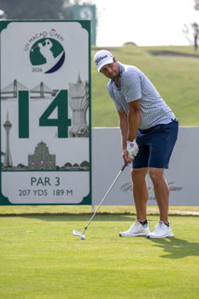 October 16, 2026, Coloane, Macao Sar, China: Peter UIHLEIN form USA.Round 2 in the Macao Open Golf at Macau Golf & Country Club. Macau Open Golf Round 2  - ZUMAr144 20261016_zap_r144_060 Copyright: xJaynexRussellx