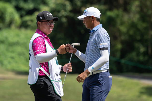 October 16, 2026, Coloane, Macao Sar, China: WANG Wei-hsuan finishes -10par to rank 2nd.Round 2 in the Macao Open Golf at Macau Golf & Country Club. Coloane China - ZUMAr144 20261016_zap_r144_082 Copyright: xJaynexRussellx