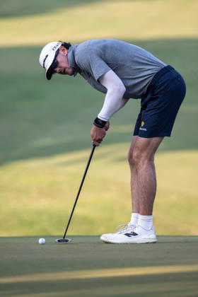 October 16, 2026, Coloane, Macao Sar, China: American, Austen TRUSLOW, finishes -10par putting him in tied 2nd place. Round 2 in the Macao Open Golf at Macau Golf & Country Club. Coloane China - ZUMAr144 20261016_zap_r144_105 Copyright: xJaynexRussellx