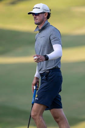 October 16, 2026, Coloane, Macao Sar, China: American, Austen TRUSLOW, finishes -10par putting him in tied 2nd place. Round 2 in the Macao Open Golf at Macau Golf & Country Club. Macau Open Golf Round 2 - ZUMAr144 20261016_zap_r144_110 Copyright: xJaynexRussellx