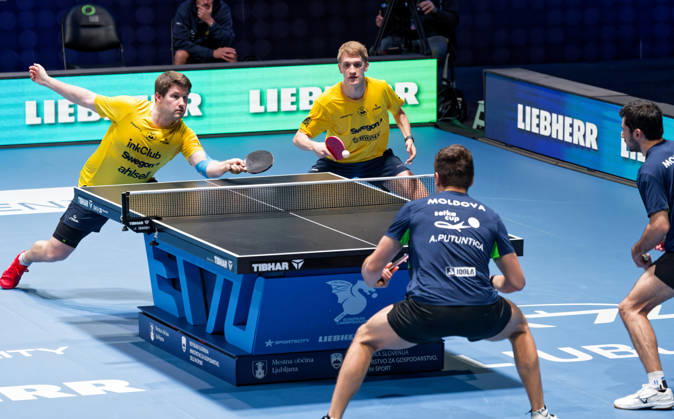 Table tennis, European Championships in Ljubljana, Day 6