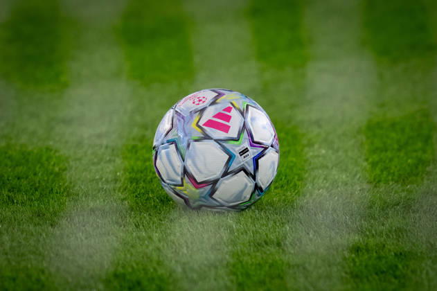 AS Roma v Real Madrid C.F. - UEFA Champions League 2026 27 League Phase MD2 Official Adidas Champions League match ball is seen during the AS Roma v Real Madrid C.F. - UEFA Champions League 2026 27 League Phase MD2 at Stadio Olimpico on October 14, 2026 in Rome, Italy Rome Stadio Olimpico Lazio Italy Copyright: xGiuseppexMaffiax 261014_UCL_Roma-RealMadrid_GM_03724