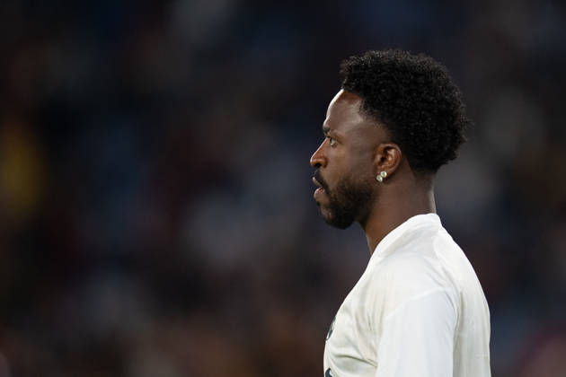 AS Roma v Real Madrid C.F. - UEFA Champions League 2026 27 League Phase MD2 Vinicius Junior of Real Madrid CF looks on during the AS Roma v Real Madrid C.F. - UEFA Champions League 2026 27 League Phase MD2 at Stadio Olimpico on October 14, 2026 in Rome, Italy Rome Stadio Olimpico Lazio Italy Copyright: xGiuseppexMaffiax 261014_UCL_Roma-RealMadrid_GM_03864