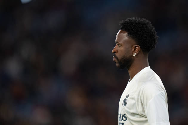 AS Roma v Real Madrid C.F. - UEFA Champions League 2026 27 League Phase MD2 Vinicius Junior of Real Madrid CF looks on during the AS Roma v Real Madrid C.F. - UEFA Champions League 2026 27 League Phase MD2 at Stadio Olimpico on October 14, 2026 in Rome, Italy Rome Stadio Olimpico Lazio Italy Copyright: xGiuseppexMaffiax 261014_UCL_Roma-RealMadrid_GM_03873