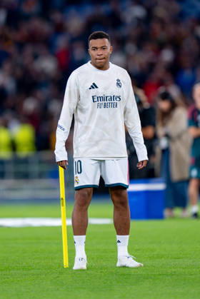 AS Roma v Real Madrid C.F. - UEFA Champions League 2026 27 League Phase MD2 Kylian Mbappe of Real Madrid CF looks on during the AS Roma v Real Madrid C.F. - UEFA Champions League 2026 27 League Phase MD2 at Stadio Olimpico on October 14, 2026 in Rome, Italy Rome Stadio Olimpico Lazio Italy Copyright: xGiuseppexMaffiax 261014_UCL_Roma-RealMadrid_GM_04382