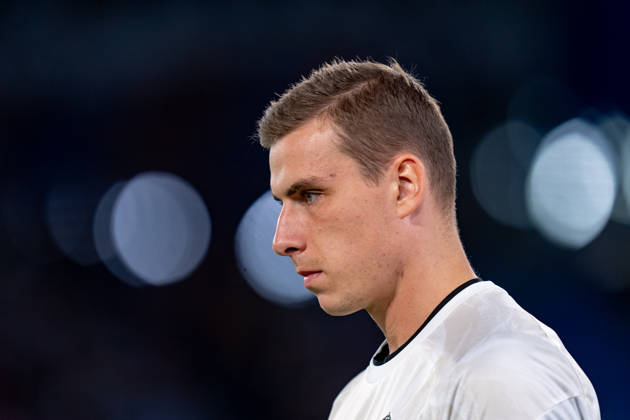 AS Roma v Real Madrid C.F. - UEFA Champions League 2026 27 League Phase MD2 Andriy Lunin of Real Madrid CF looks on during the AS Roma v Real Madrid C.F. - UEFA Champions League 2026 27 League Phase MD2 at Stadio Olimpico on October 14, 2026 in Rome, Italy Rome Stadio Olimpico Lazio Italy Copyright: xGiuseppexMaffiax 261014_UCL_Roma-RealMadrid_GM_04401