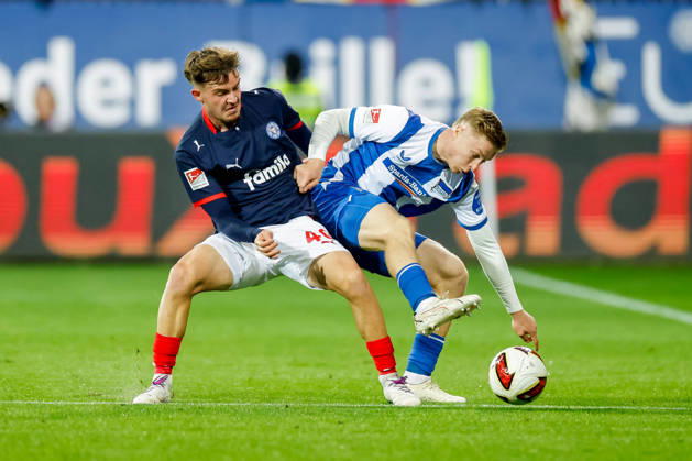 Football, 2nd Bundesliga, Holstein Kiel v Hertha BSC