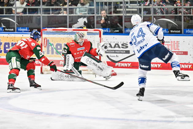 Ice hockey, DEL, Augsburger Panther v Adler Mannheim