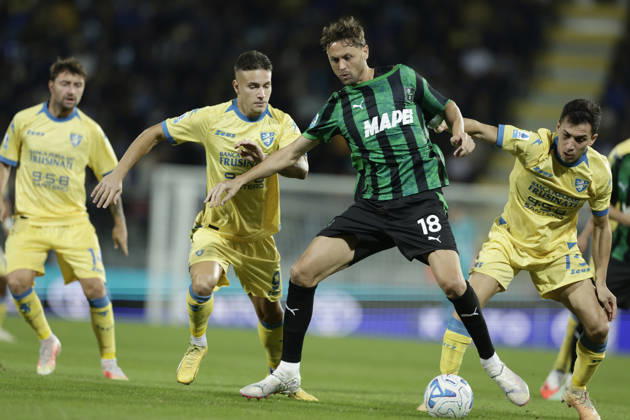 Fußball, Italien, Frosinone Calcio - Sassuolo Calcio