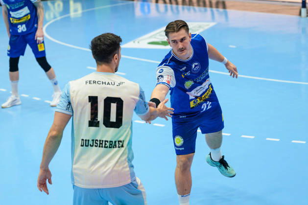 Alex Dujshebaev, VfL Gummersbach, 10; Felix Aellen, ThSV Eisenach, 22 (GER); ThSV Eisenach vs. VfL Gummersbach, 1st Opel Handball Bundesliga, Handball, Matchday 9, 2026–2027 Season, 8:00 p.m., October 16, 2026, Germany, ThSV Eisenach vs. VfL Gummersbach, 1st Opel Handball Bundesliga, Handball, Matchday 9, 2026–2027 season, 8:00 p.m., October 16, 2026, Eisenach Copyright: xMartinxHerbstx