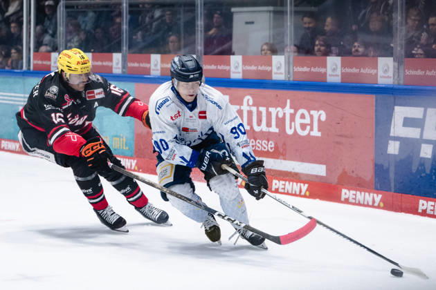 Ice hockey, DEL, Löwen Frankfurt v Straubing Tigers