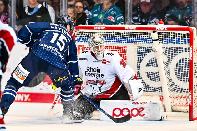Ice hockey, DEL, Iserlohn Roosters v Kölner Haie