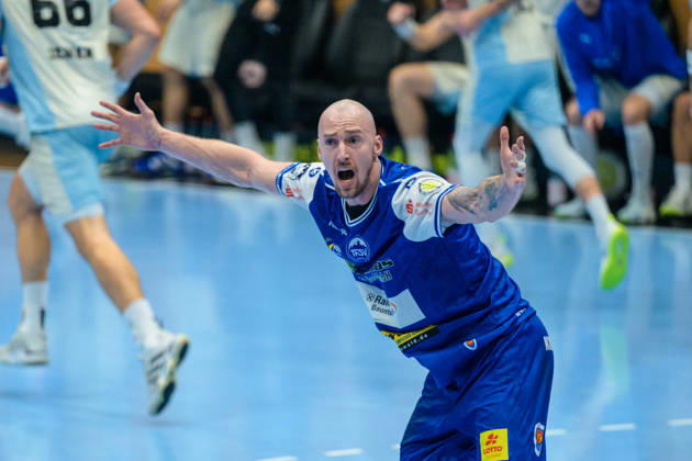 Dominik Solak, ThSV Eisenach, 30 GER, ThSV Eisenach vs. VfL Gummersbach, 1st Opel Handball Bundesliga, Handball, Matchday 9, 2026–2027 Season, 8:00 p.m., October 16, 2026 GER, ThSV Eisenach vs. VfL Gummersbach, 1st Opel Handball Bundesliga, Handball, Matchday 9, 2026–2027 season, 8:00 p.m., October 16, 2026, Eisenach Copyright: xMartinxHerbstx
