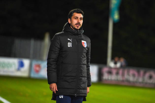 Soccer I Men s Team I 2026–2027 Season I Regionalliga Nord I Matchday 14 I SC Weiche Flensburg 08 vs. SV Drochtersen Assel I October 16, 2026 Oliver Ioannou, Coach, SV Drochtersen Assel Copyright: xLobeca JanxKirschnerx