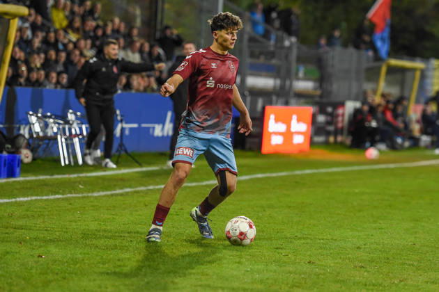Soccer I Men s Team I 2026–2027 Season I Regionalliga Nord I Matchday 14 I SC Weiche Flensburg 08 vs. SV Drochtersen Assel I October 16, 2026 Theo Behrmann 28, SC Weiche Flensburg 08 Copyright: xLobeca JanxKirschnerx