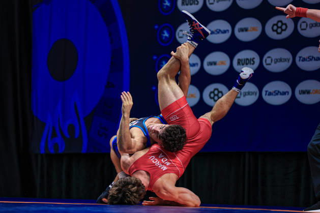 U23 World Championships, 74 kg Freestyle: Jayden James (USA) defeated Ion Marcu (MDA) Copyright: xAmirrezaxAliasgarix Kadir Caliskan United World Wr