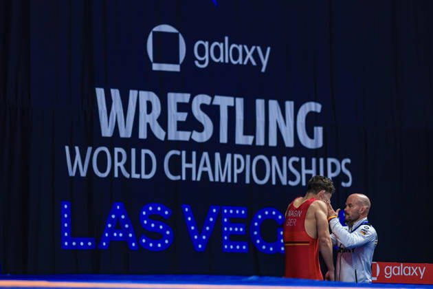 U23 World Championships, 74 kg Freestyle: Manuel Wagin (GER) Copyright: xAmirrezaxAliasgarix Kadir Caliskan United World Wr