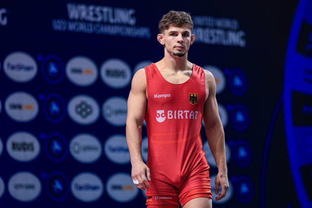 U23 World Championships, 74 kg Freestyle: Manuel Wagin (GER) Copyright: xAmirrezaxAliasgarix Kadir Caliskan United World Wr