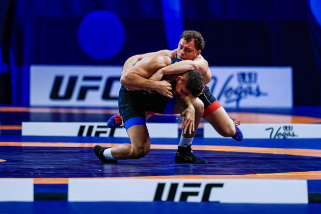 U23 World Championships, 92 kg Freestyle: Abolfazl Yaser Rahmani Firouzjaei (IRI) def. Fatih Altunbas (TUR) Copyright: xKadirxCaliskanx Kadir Caliskan United World Wr