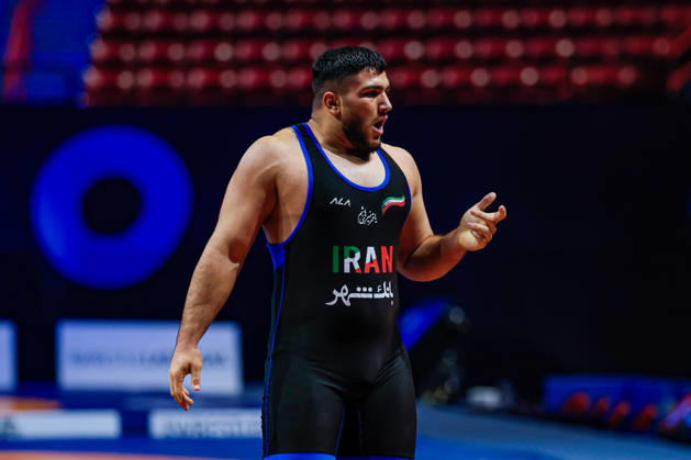 U23 World Championships, 125 kg Freestyle: Abolfazl Mohammad Mohammad Nezhad, IRI Copyright: xKadirxCaliskanx Kadir Caliskan United World Wr