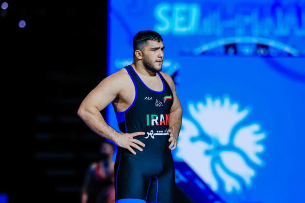U23 World Championships, 125 kg Freestyle: Abolfazl Mohammad Mohammad Nezhad, IRI Copyright: xKadirxCaliskanx Kadir Caliskan United World Wr