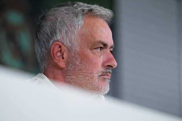 October 17, 2026, Valdebebas, Madrid, Spain: Jose Mourinho, head coach of Real Madrid, attends his press conference, PK, Pressekonferenz during the training day of Real Madrid ahead the Spanish League, LaLiga EA Sports, football match against Sevilla FC at Ciudad Deportiva Real Madrid on October 17, 2026, in Valdebebas, Madrid, Spain. Real Madrid Training And Press Conference - Laliga Ea Sports - ZUMAa181 20261017_zaa_a181_015 Copyright: xDennisxAgyemanx