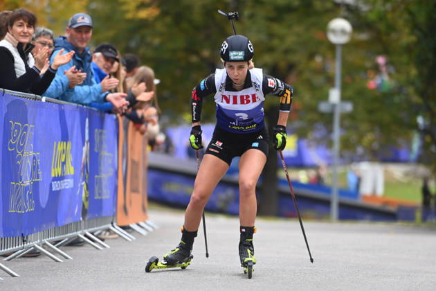 Johanna PUFF GER, Loop One Biathlon Opening Festival at the Olympic Park in Munich on October 17, 2026