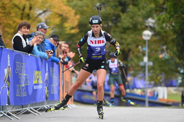 Johanna PUFF GER, Loop One Biathlon Opening Festival at the Olympic Park in Munich on October 17, 2026