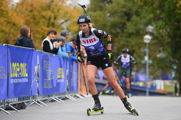 Johanna PUFF GER, Loop One Biathlon Opening Festival at the Olympic Park in Munich on October 17, 2026