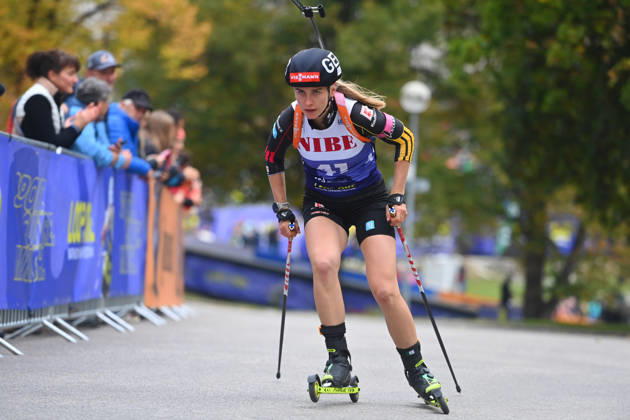 Julia TANNHEIMER GER, Aktion Loop One Biathlon Opening Festival at the Olympic Park in Munich on October 17, 2026